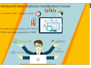 Job Oriented Data Analyst Training Course in Delhi, 110065. Job Oriented Online Live Data Analytics Training in Chandigarh by IIT Faculty , 100% Job