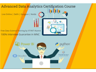 Data Analyst Course in Delhi, 110088. Best Online Live Data Analyst Training in Bhopal by IIT/MNC Faculty