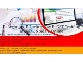 Best Accounting Course in Delhi, "Learn  Direct Tax Code 2025" 110082,  [ GST Update 2025] by SLA Accounting Institute,